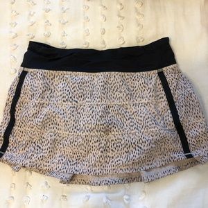 lululemon tennis skirt